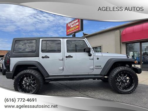 Billet Silver Metallic Clearcoat 2016 Jeep Wrangler Unlimited Sport