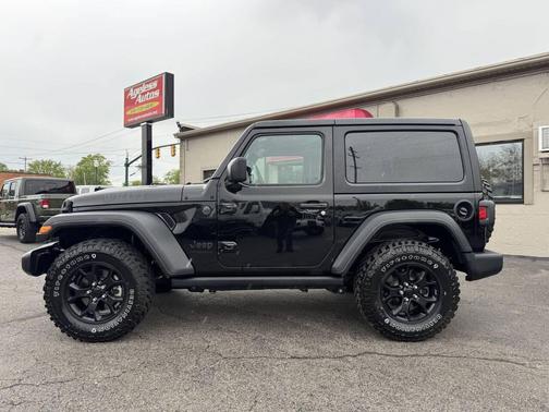 Black 2023 Jeep Wrangler Willys