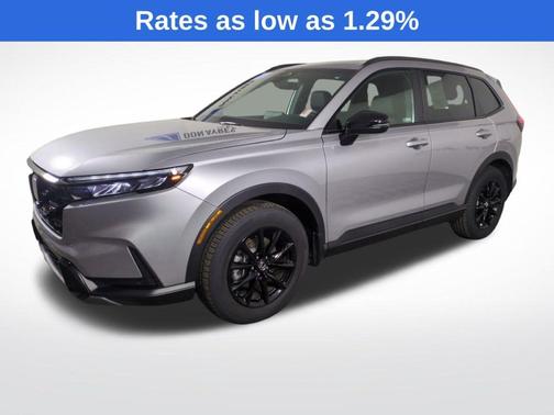 Silver 2026 Honda CR-V Hybrid Sport-L