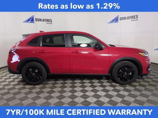 Radiant Red 2026 Honda HR-V Sport