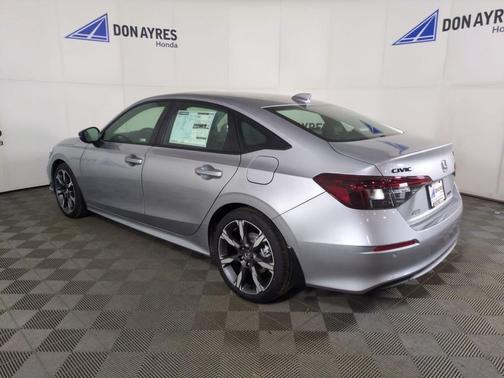 Silver 2026 Honda Civic Hybrid Sport Touring