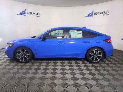 Blue 2026 Honda Civic Hybrid Sport Touring