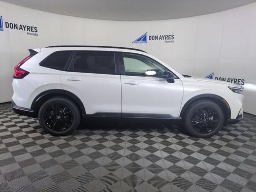 Platinum White 2026 Honda CR-V Hybrid Sport Touring