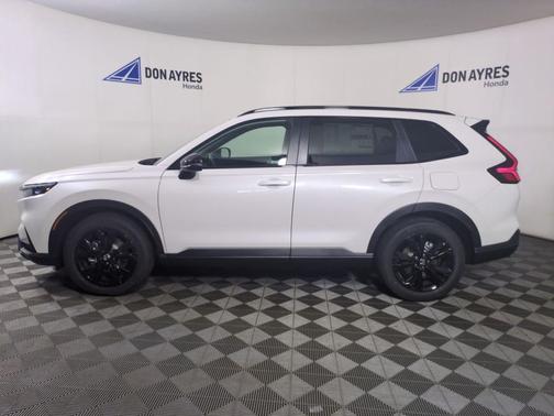 Platinum White 2026 Honda CR-V Hybrid Sport Touring