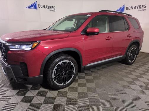 Radiant Red 2026 Honda Pilot Touring S