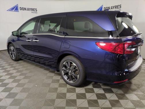 Blue 2024 Honda Odyssey Elite