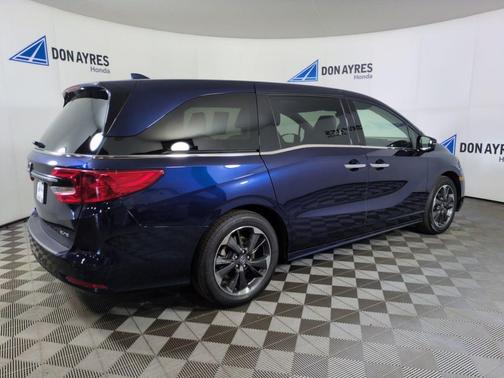 Blue 2024 Honda Odyssey Elite