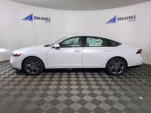 Platinum White 2026 Honda Accord Hybrid EX-L