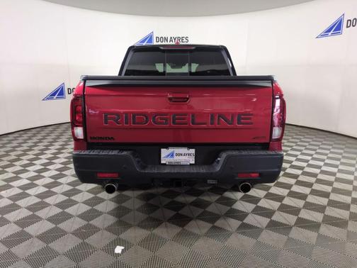 Radiant Red 2025 Honda Ridgeline Black Edition