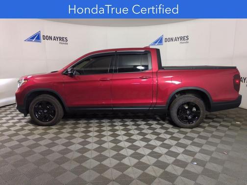 Radiant Red 2025 Honda Ridgeline Black Edition