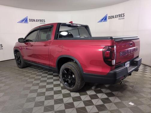 Radiant Red 2025 Honda Ridgeline Black Edition