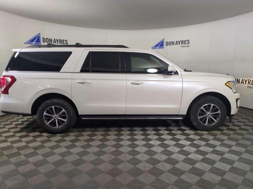 White Platinum 2018 Ford Expedition Max XLT