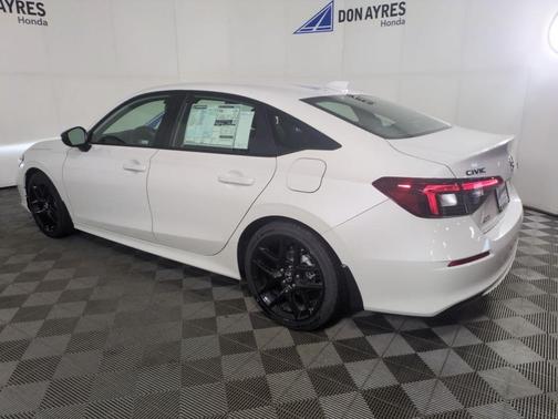 Platinum White 2026 Honda Civic Sport