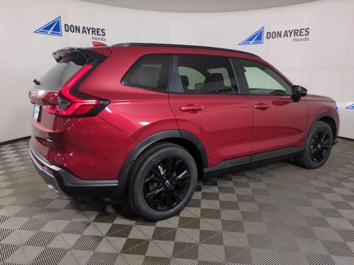 Radiant Red 2026 Honda CR-V Hybrid Sport Touring