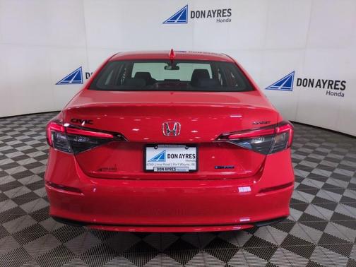 Rallye Red 2026 Honda Civic Hybrid Sport