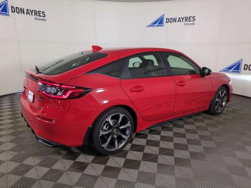 Radiant Red 2026 Honda Civic Hybrid Sport Touring