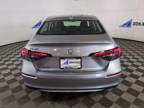 Silver 2026 Honda Civic LX