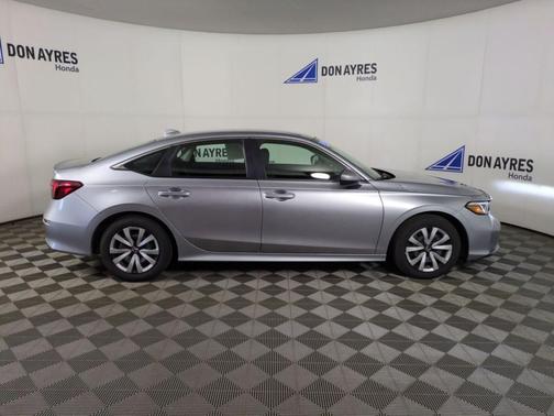 Silver 2026 Honda Civic LX