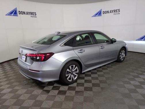 Silver 2026 Honda Civic LX