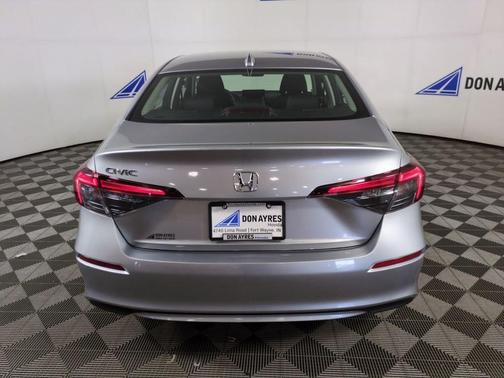 Silver 2026 Honda Civic LX