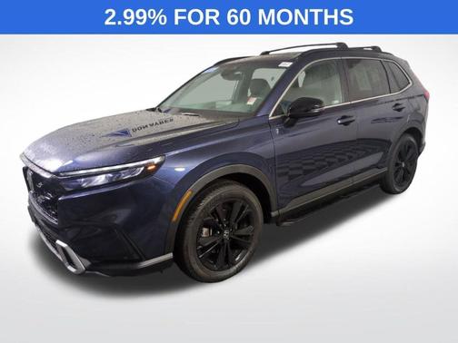 Blue 2024 Honda CR-V Hybrid Sport Touring