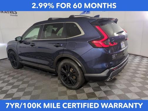 Blue 2024 Honda CR-V Hybrid Sport Touring