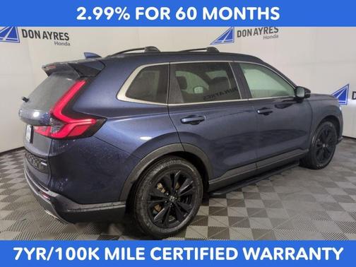 Blue 2024 Honda CR-V Hybrid Sport Touring