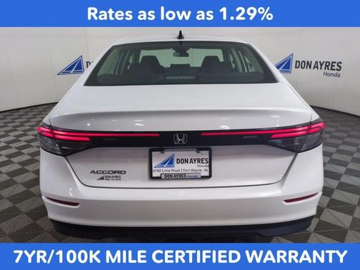 White 2025 Honda Accord SE