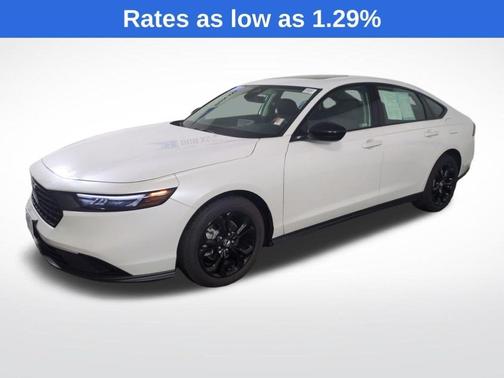 White 2025 Honda Accord SE