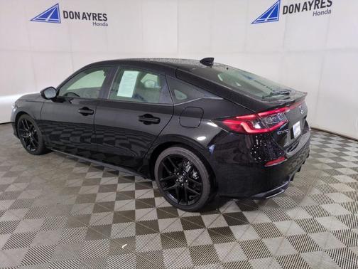 Black 2025 Honda Civic Sport
