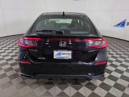 Black 2025 Honda Civic Sport