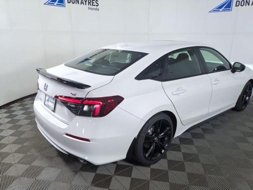 Platinum White 2026 Honda Civic Si Base