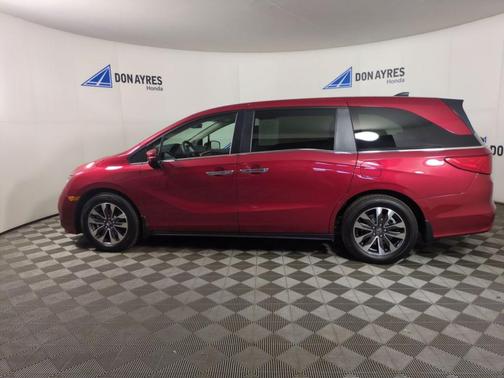 Radiant Red 2024 Honda Odyssey EX-L