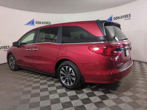 Radiant Red 2024 Honda Odyssey EX-L