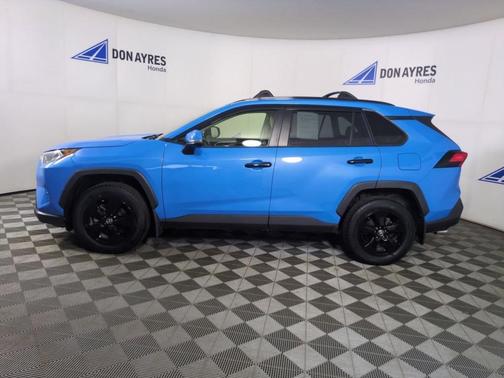 Blue Flame 2019 Toyota RAV4 XLE