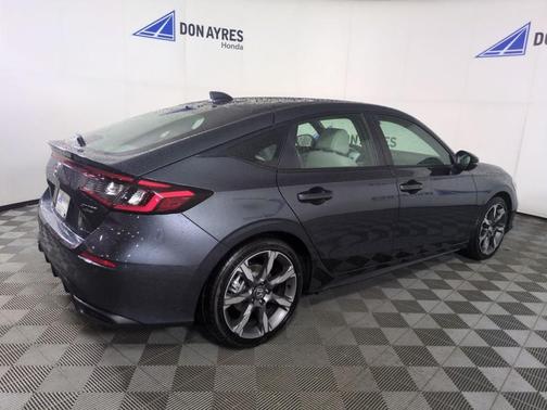 Gray Metallic 2026 Honda Civic Hybrid Sport Touring
