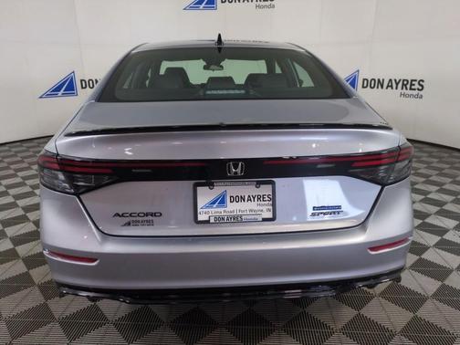 Silver 2026 Honda Accord Hybrid Sport-L