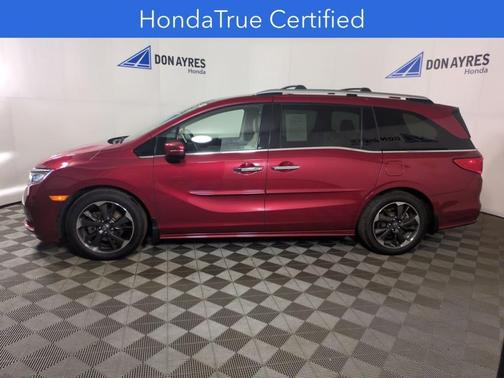 Red 2024 Honda Odyssey Elite