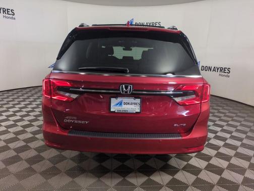Red 2024 Honda Odyssey Elite