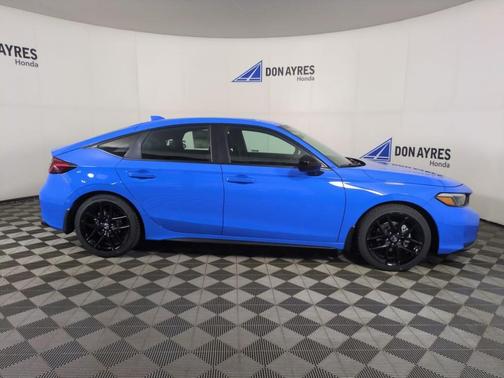 Blue 2026 Honda Civic Sport