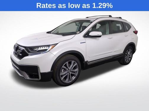 White 2022 Honda CR-V Hybrid Touring