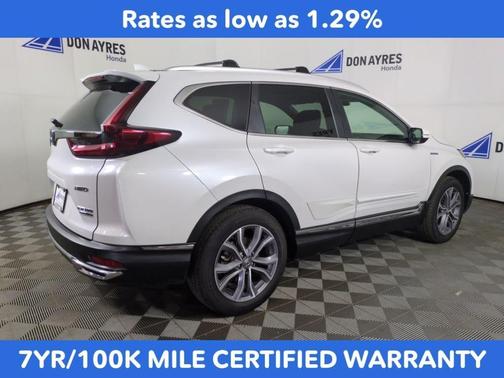 White 2022 Honda CR-V Hybrid Touring