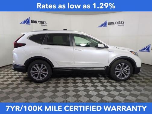 White 2022 Honda CR-V Hybrid Touring