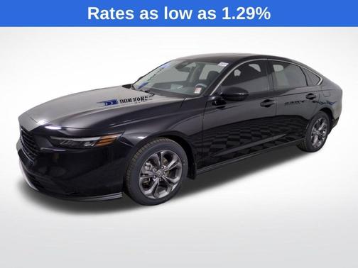 Black 2023 Honda Accord EX