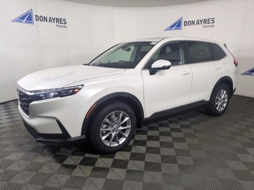 Platinum White 2026 Honda CR-V EX