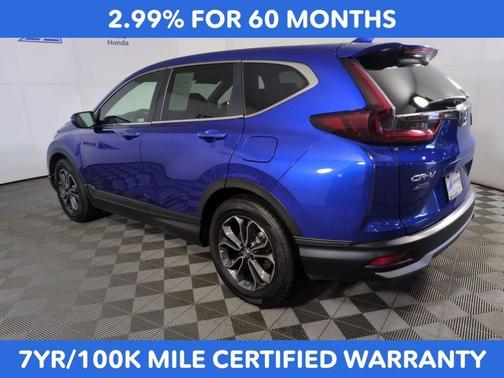 Blue 2022 Honda CR-V EX-L