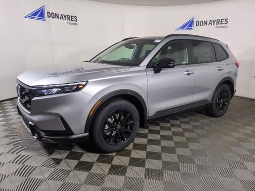Silver 2026 Honda CR-V Hybrid Sport-L