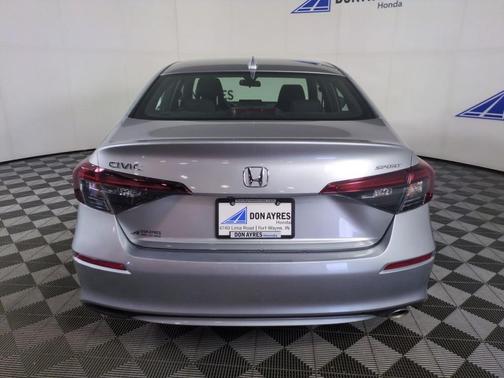 Silver 2025 Honda Civic Sport