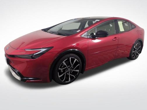 Red 2024 Toyota Prius Prime XSE