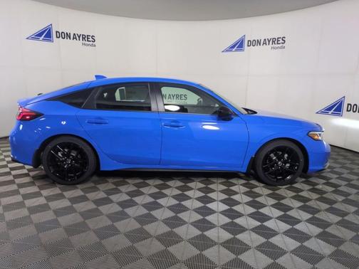 Blue 2026 Honda Civic Sport